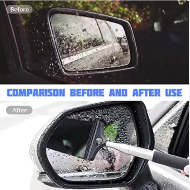 Retractable Car Side Mirror Wiper