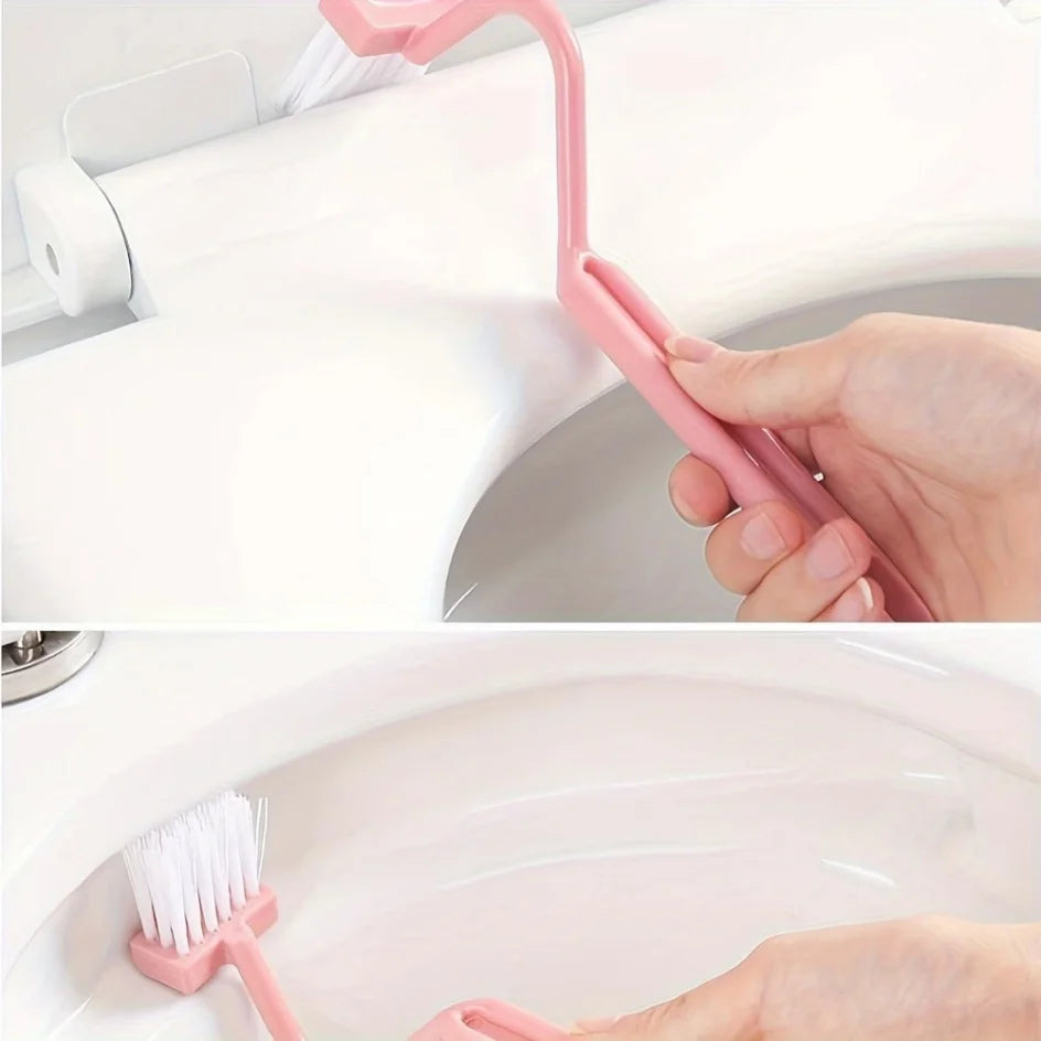 Curved Long-Handle Toilet Brush