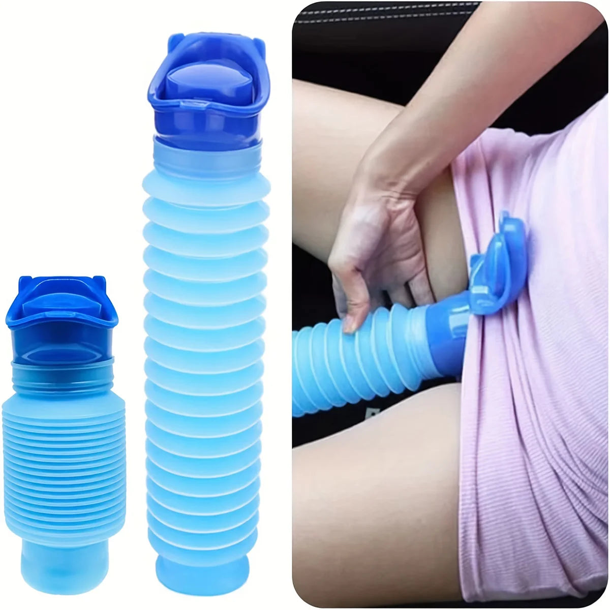 Foldable Travel Urinal Bag (750ml)