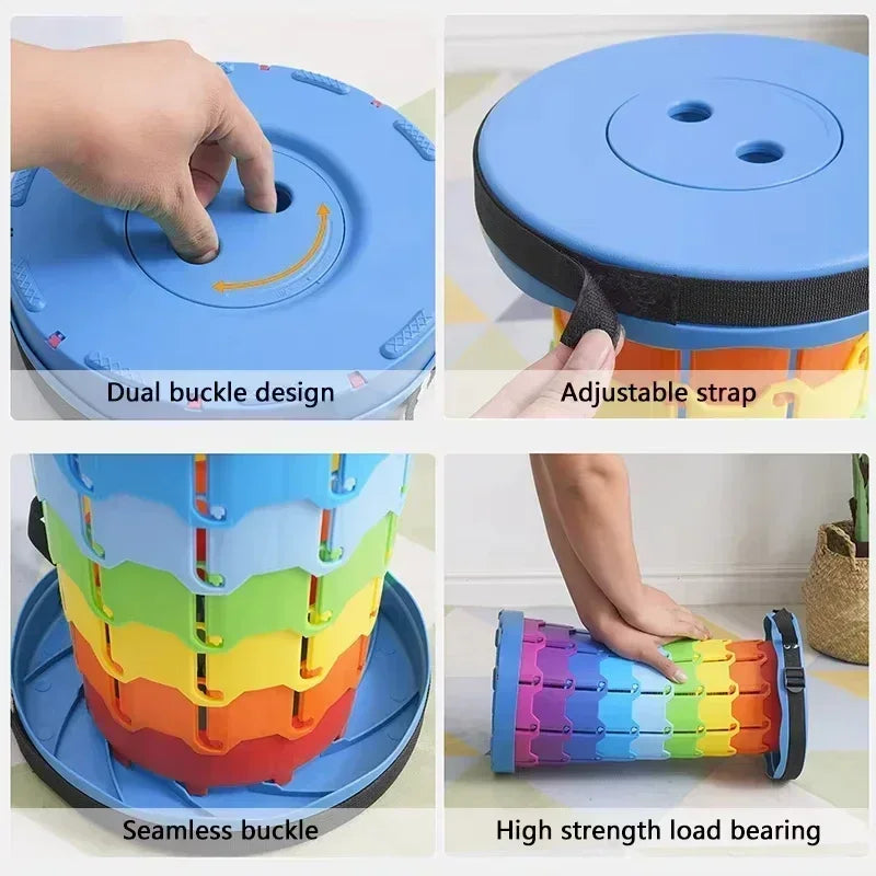 Telescopic Folding Camping Stool